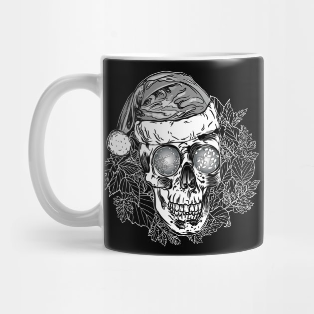 Xmas Skull by Studio All Inc